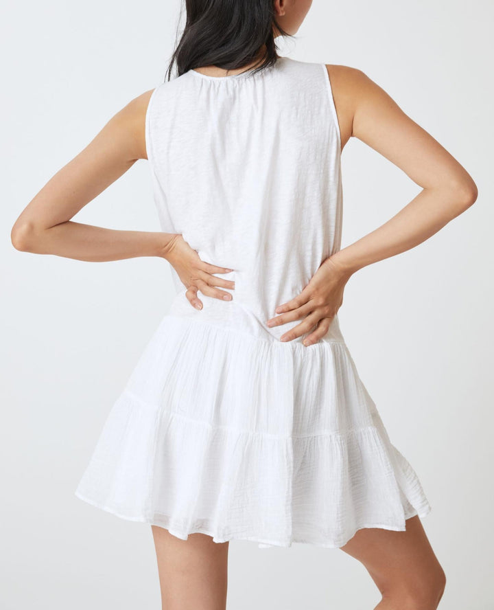 Velvet by Graham & Spencer Diem Tiered Cotton Dress