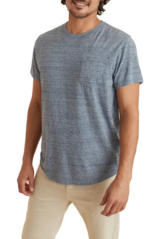 Marine Layer MEN Saddle Pocket Tee