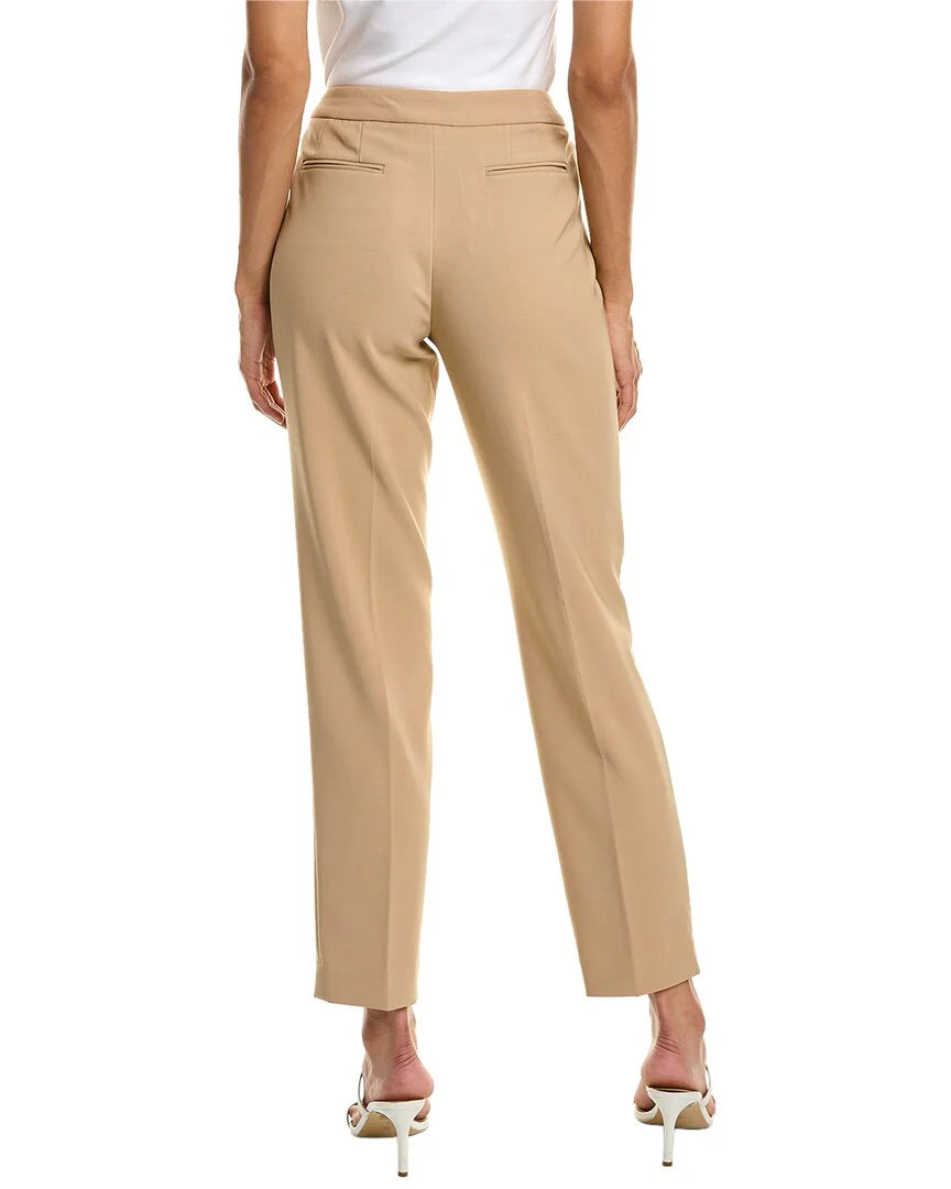 Anne Klein Bowie High-Rise Extend Tab Pants