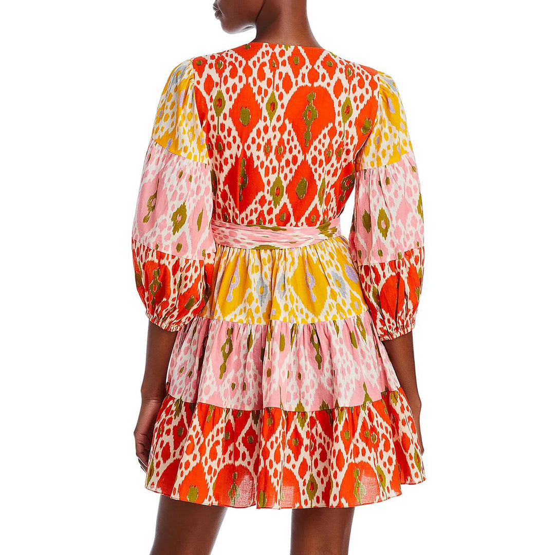 Charina Sarte Alhambra Printed Wrap Dress