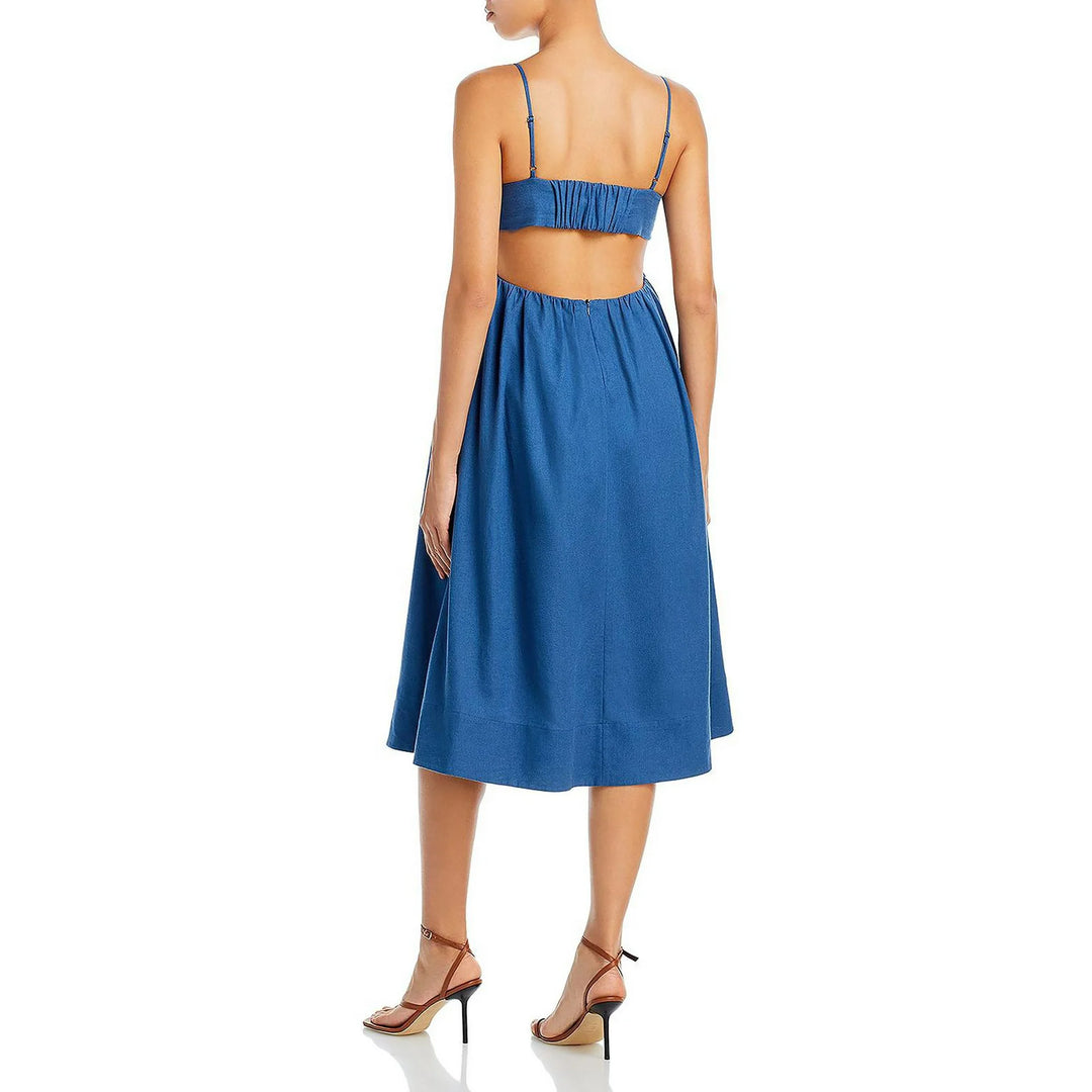 AQUA Havana Midi Dress