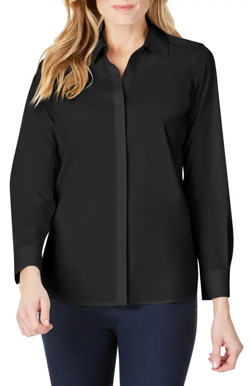 Foxcroft Kylie Cotton Stretch Non-Iron Shirt