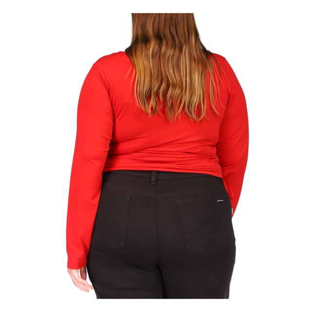MICHAEL Michael Kors Plus Size Ruched Top