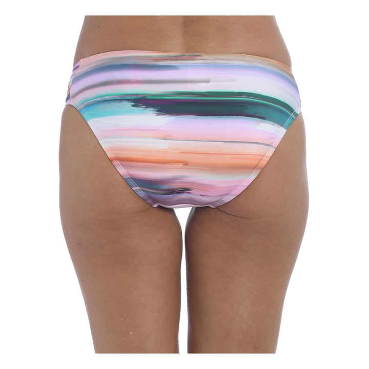 La Blanca Printed Side-Shirred Hipster Bottoms