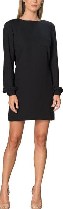 Dress the Population Myah Faux Pearl Back Mini Dress