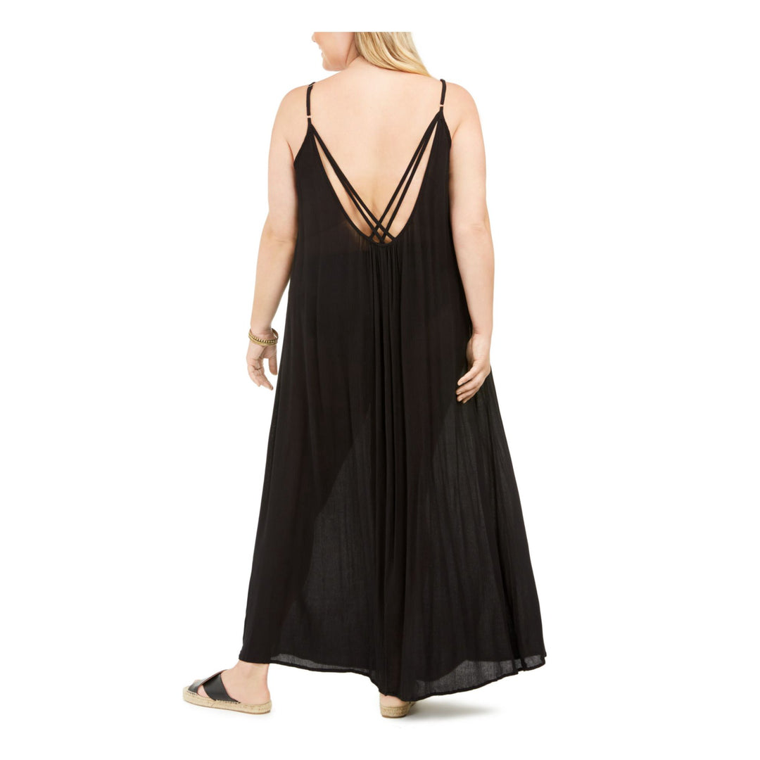 Raviya Plus Size Sleeveless Cover-Up Maxi Dress