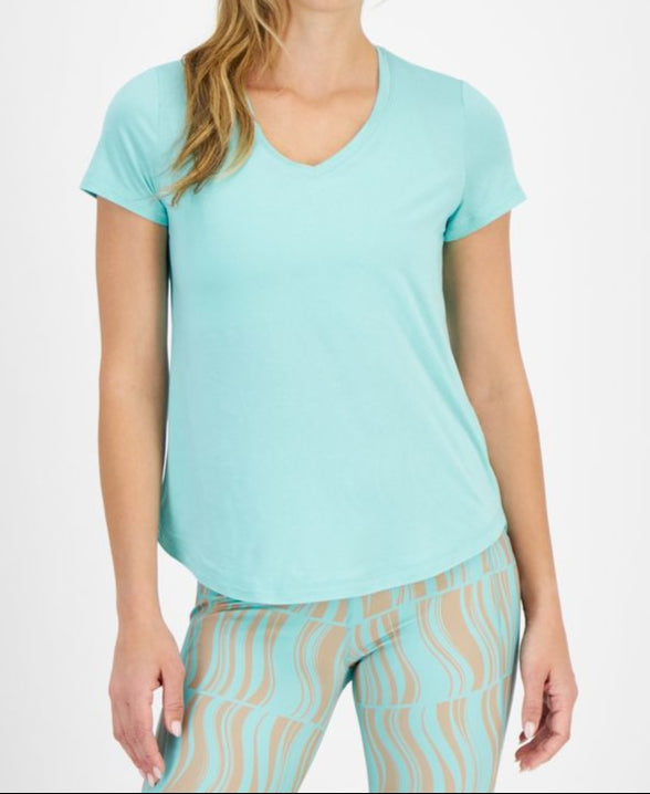 ID Ideology Women's Essentials V-Neck T-Shirt, Pack of 3