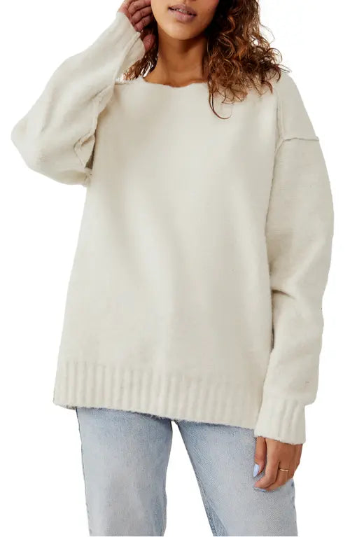 Free People Care Eastwood Tunic Sweater