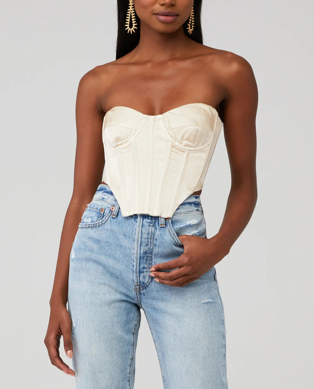 Bardot Eva Strapless Bustier