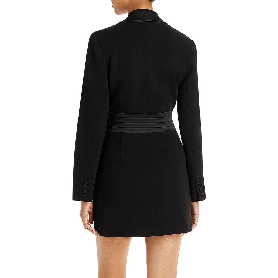 AQUA x Maeve Reilly Riley Blazer Mini Dress