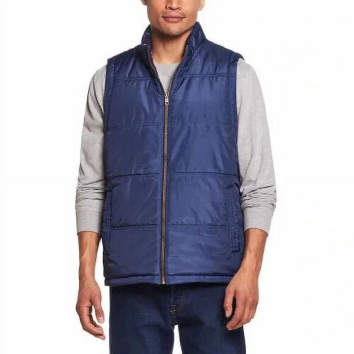 Weatherproof Vintage MEN's Flannel Lined Puffer Vest