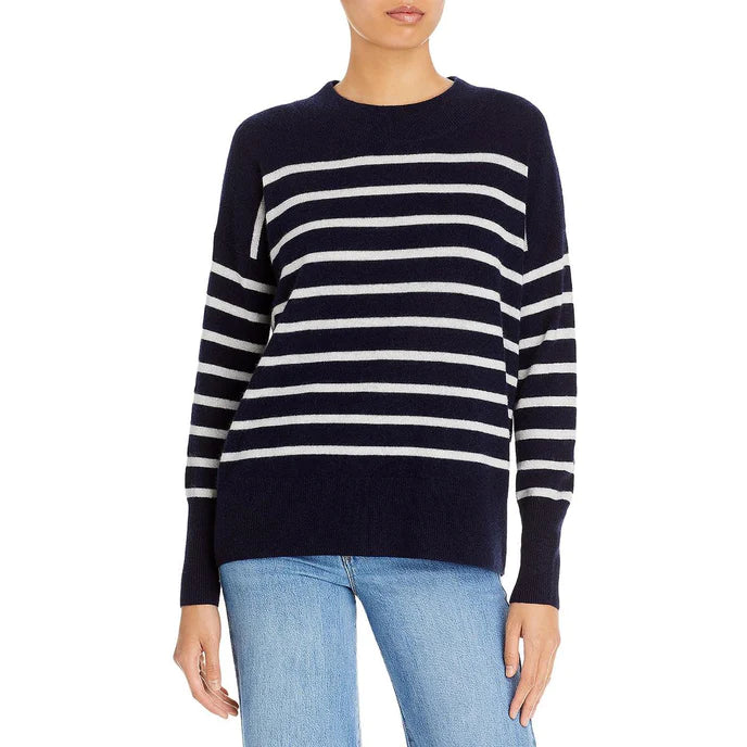 C by Bloomi's Cashmere Striped Cashmere Sweater