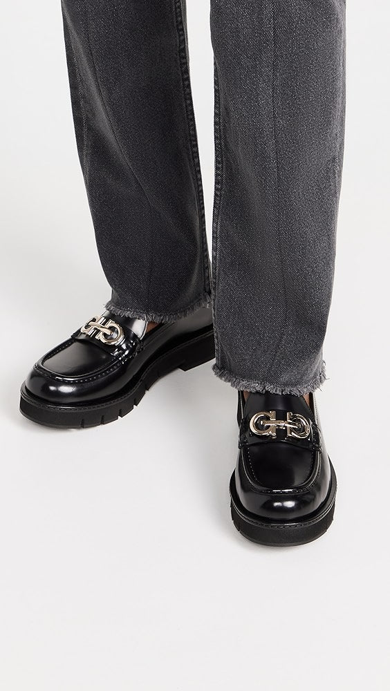 Ferragamo Ofelia Gancini Loafers