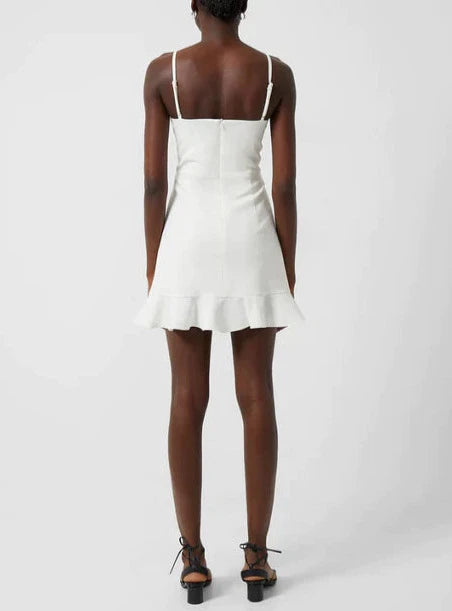 FRENCH CONNECTION Whisper Ruffled Hem Dress