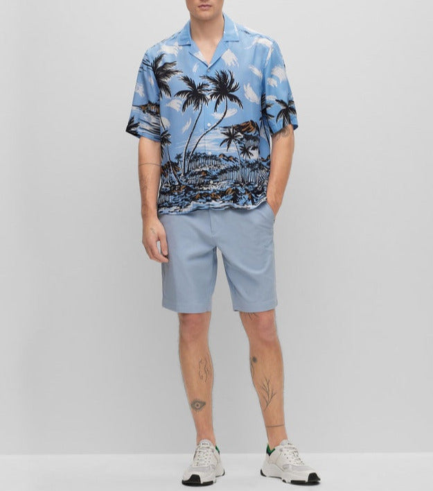 BOSS MEN Lars Tropical Print Shirt