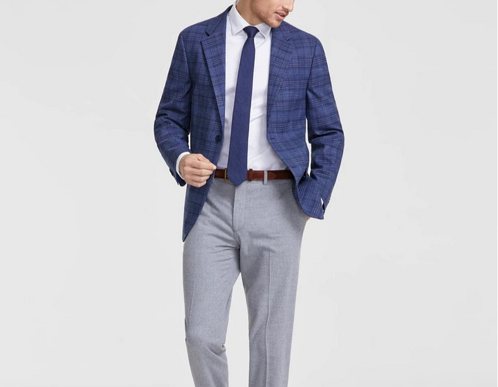 Vince Camuto Men's Slim-Fit Pattern Sport Coat