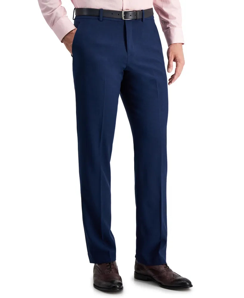 Perry Ellis Portfolio Men's Modern-Fit Stretch Solid Resolution Pants