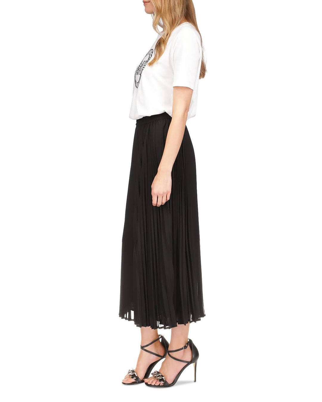 MICHAEL MICHAEL KORS Pleated Midi Skirt