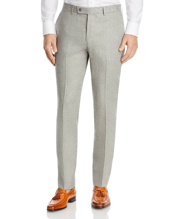 Robert Graham Men's Delave Modent Fit Linen Suit Pants