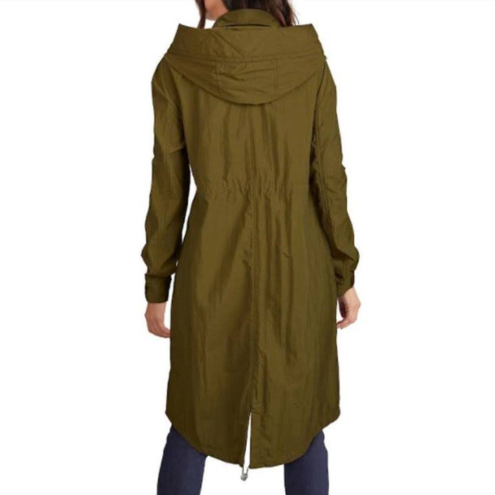 Kenneth Cole Crinkle Hooded Anorak Coat