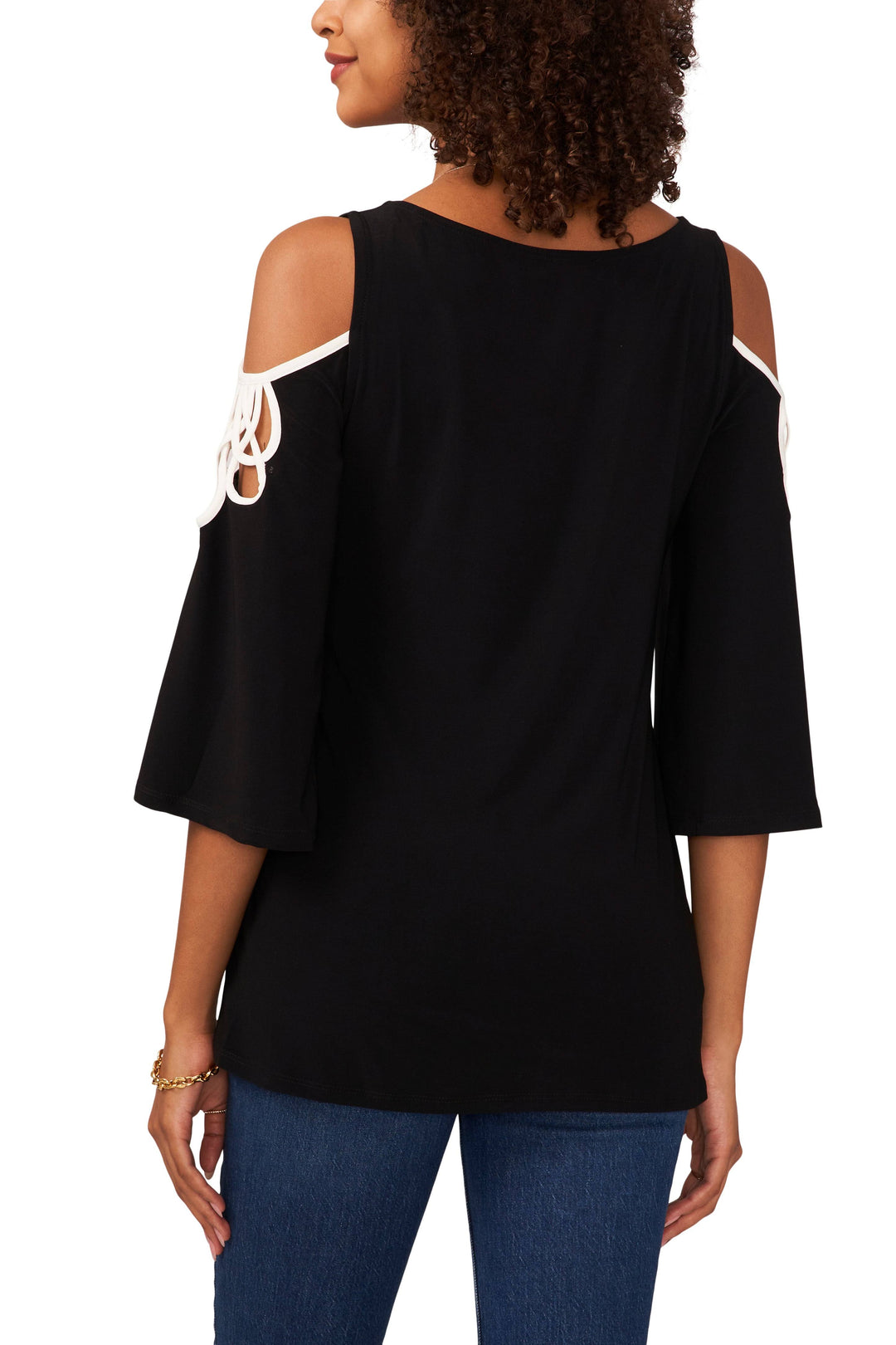 Vince Camuto Cold-Shoulder Top