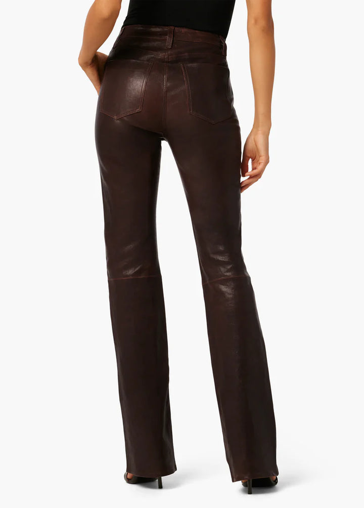 Joe's Jeans The Hi Honey Leather Bootcut Pants