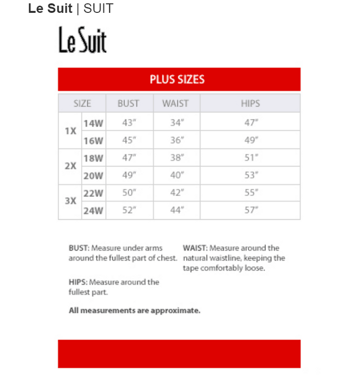 Le Suit Plus Size Metallic Peplum Skirt Suit