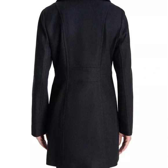 Anne Klein Double-Breasted Peacoat