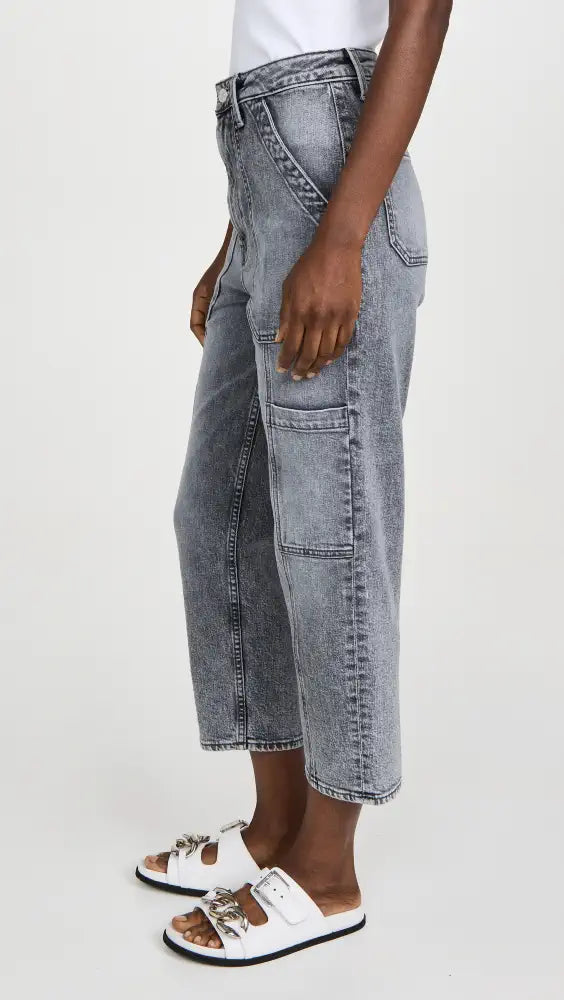 MOTHER The Private Zip Pocket Ankle Jeans