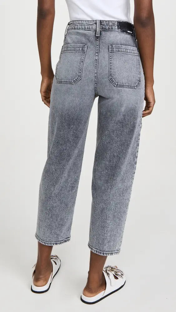 MOTHER The Private Zip Pocket Ankle Jeans