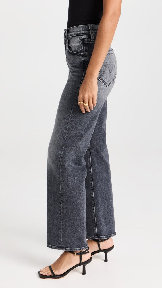 MOTHER The Rambler High Rise Ankle Straight Jeans