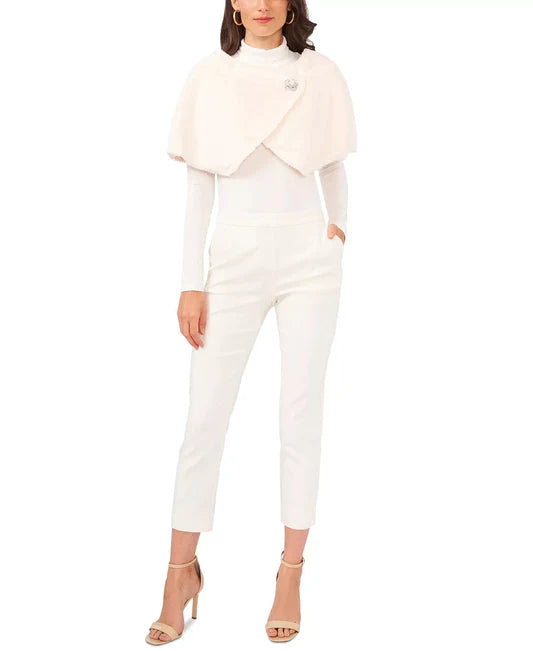 MSK Faux-Fur Shrug
