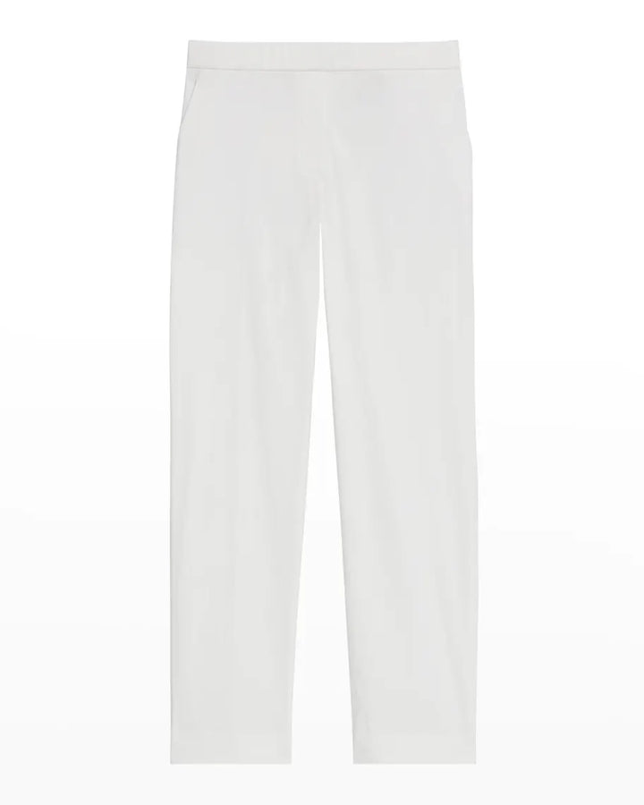 Theory Treeca Linen Blend Cropped Pants