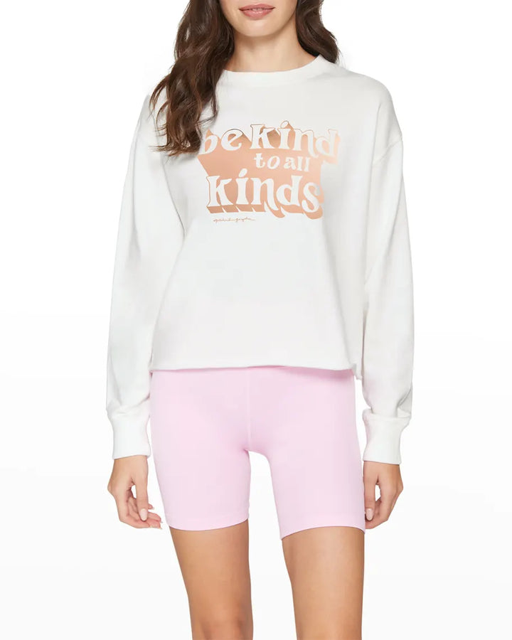 Spiritual Gangster Mazzy Graphic Cropped Sweatshirt