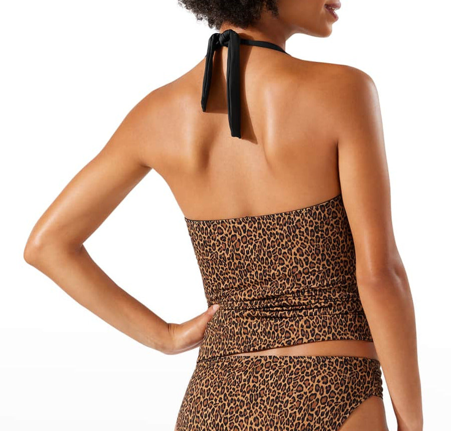 Tommy Bahama Leopard-Print Reversible Tankini