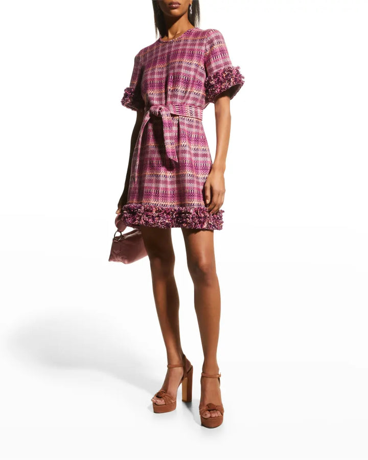 Cinq à Sept Box Weave Easton Dress