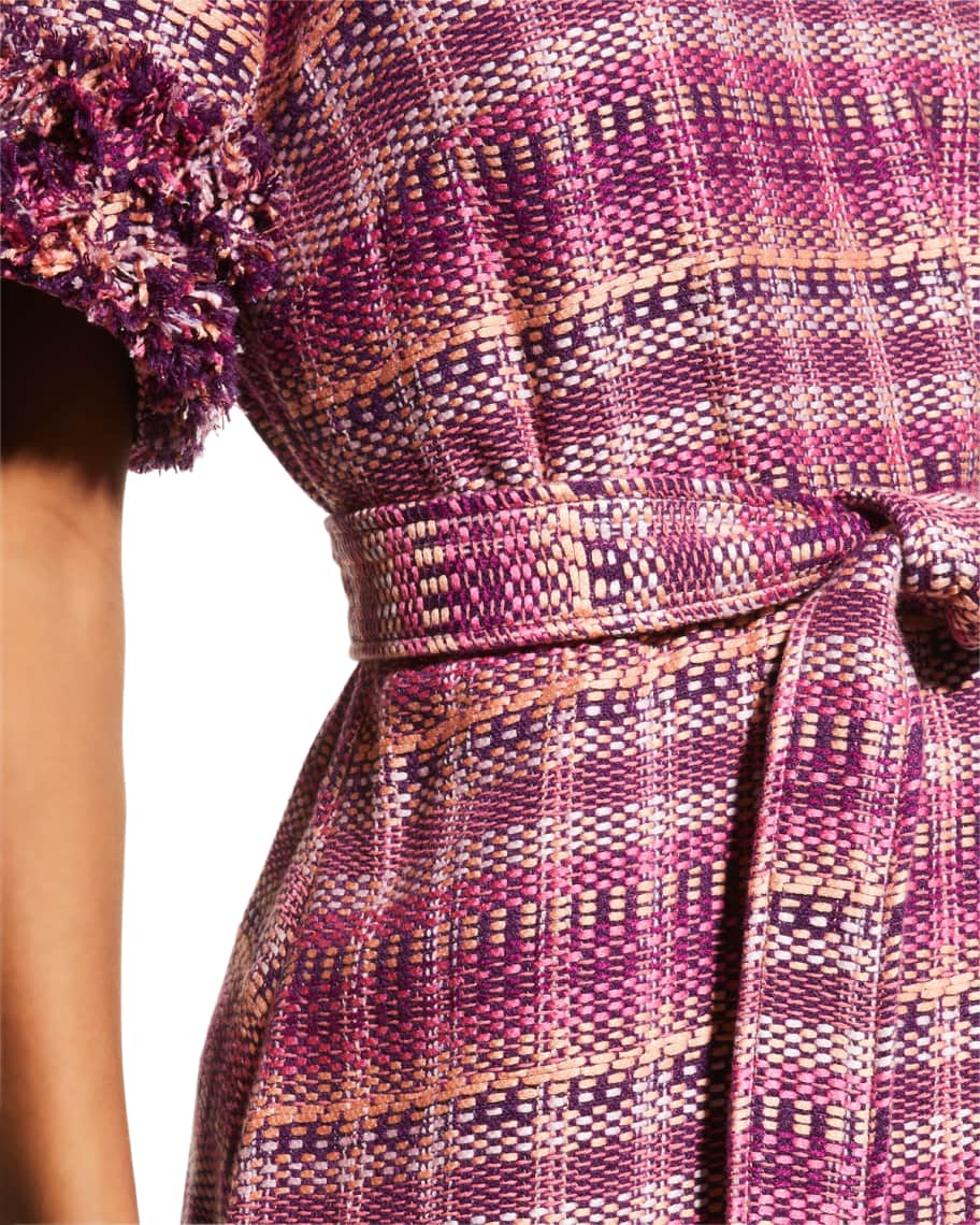 Cinq à Sept Box Weave Easton Dress