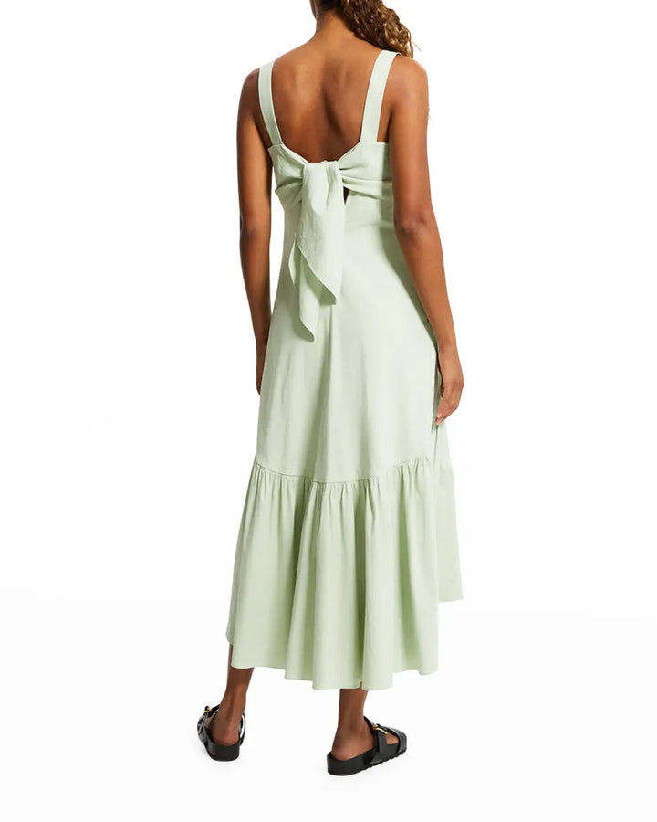 Theory Tie Back Dr Eco Linen Dress