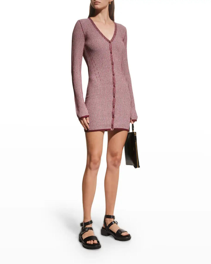 rag & bone Alexis Ribbed Mini Dress