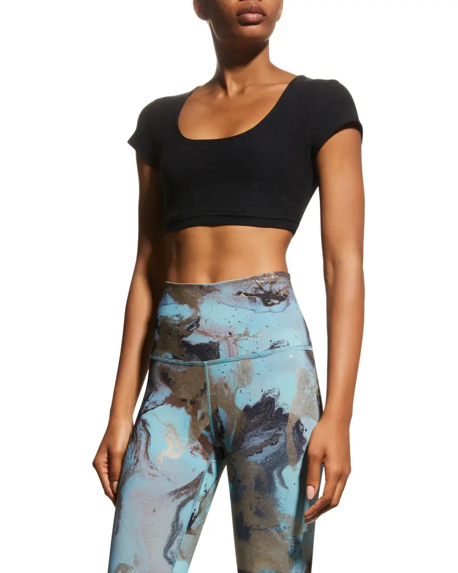 Beyond Yoga Spacedye What's The Scoop Bra Cropped Top
