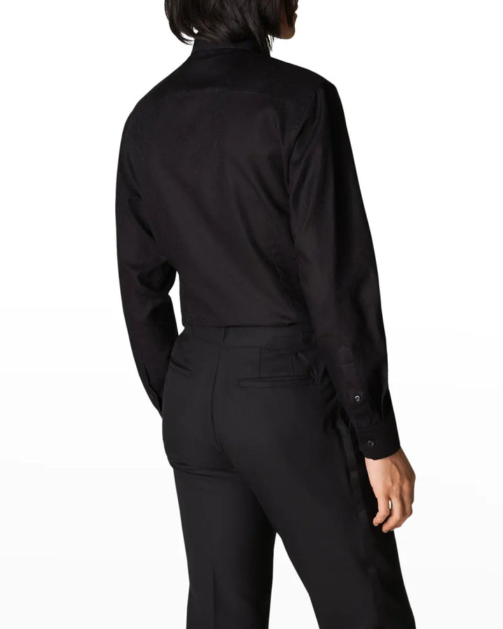 Eton MEN Slim Fit Jacquard Paisley Shirt