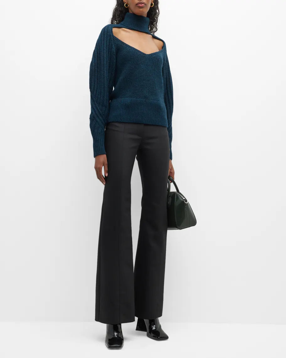 IRO Murane Cut-Out Turtleneck Sweater