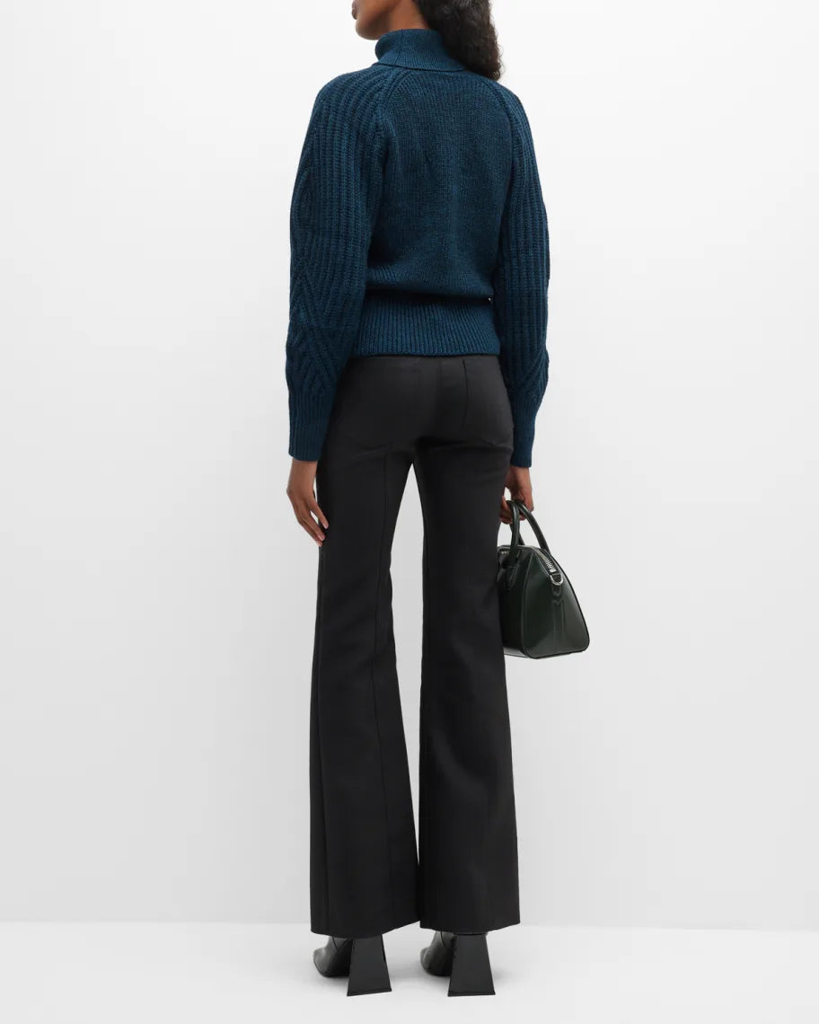 IRO Murane Cut-Out Turtleneck Sweater