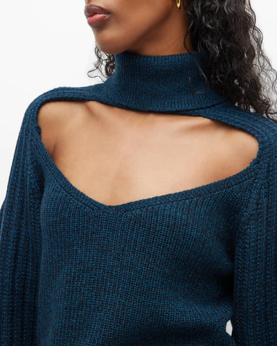 IRO Murane Cut-Out Turtleneck Sweater