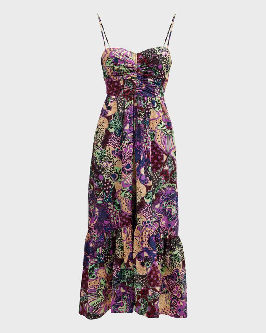 A.L.C. Lilah Floral Print Dress