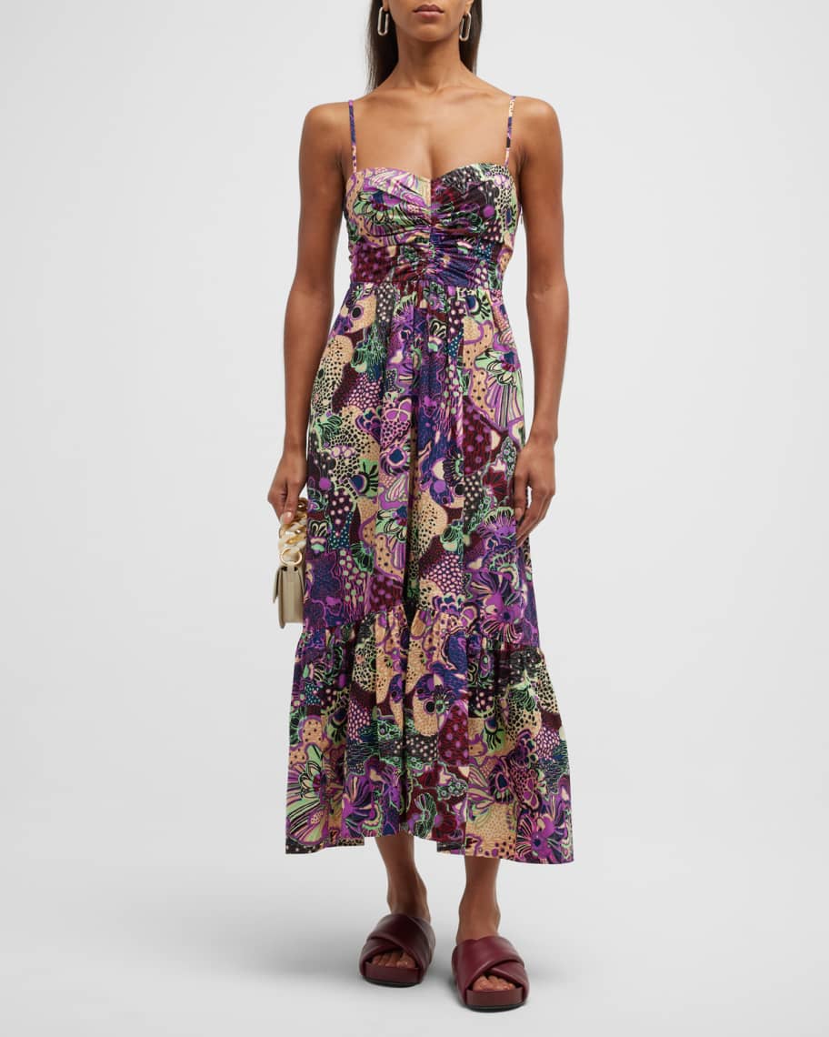 A.L.C. Lilah Floral Print Dress