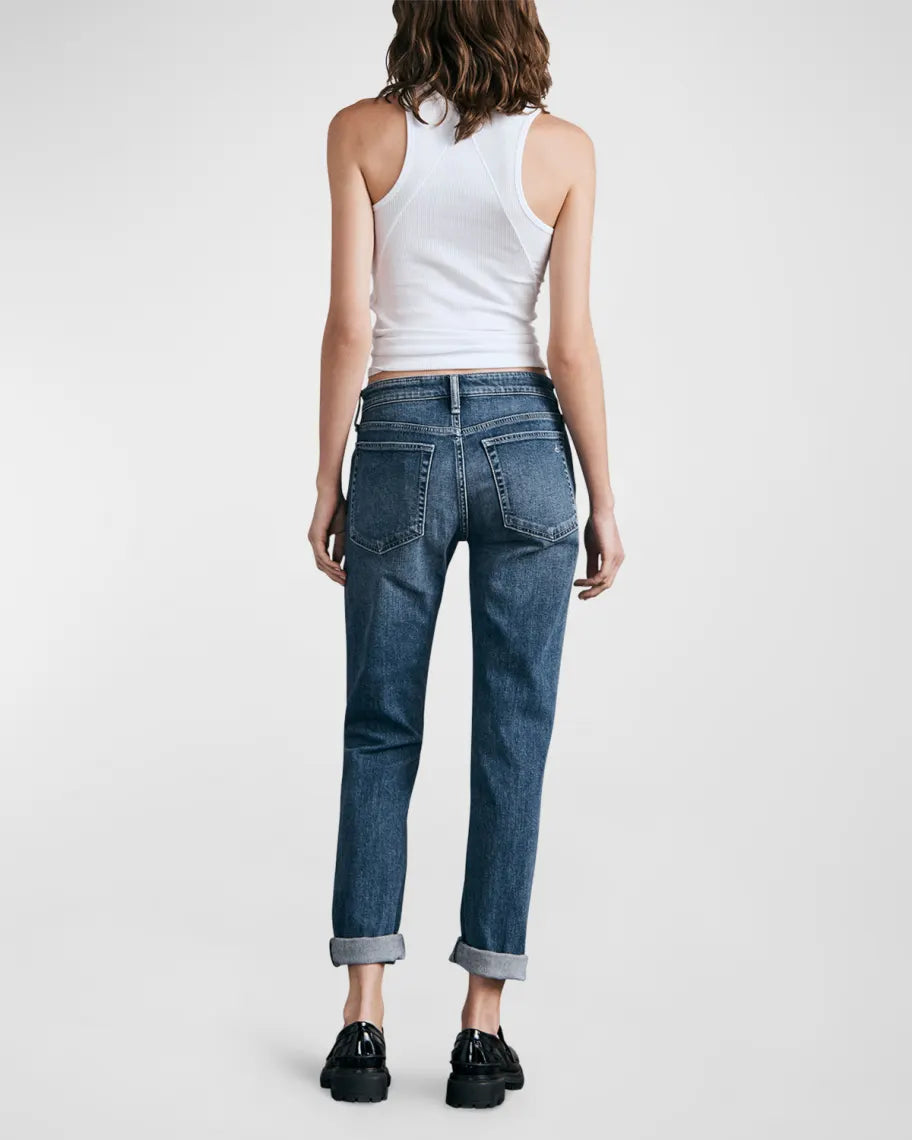 rag & bone Dre Low Rise Slim Boyfriend Jeans