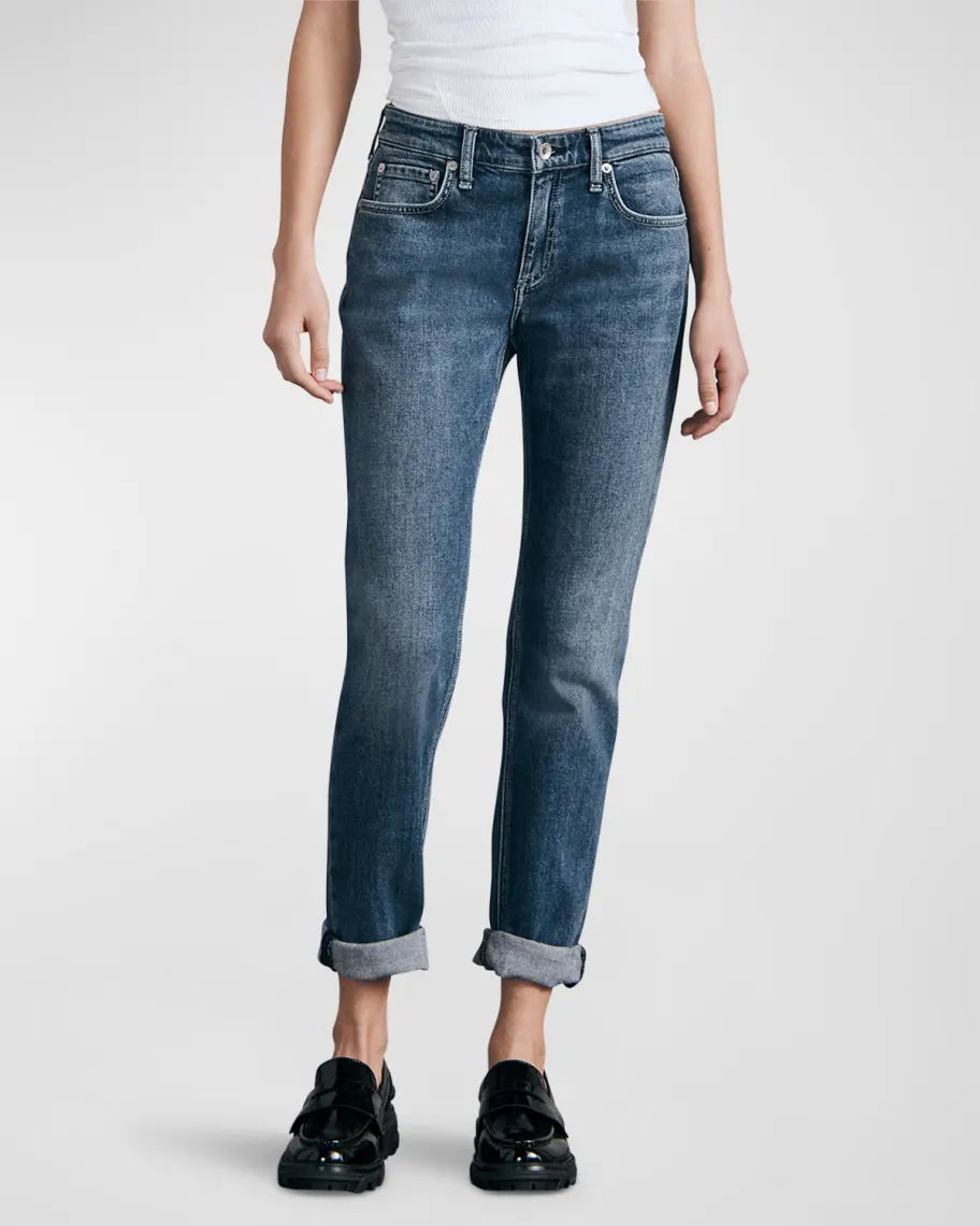 rag & bone Dre Low Rise Slim Boyfriend Jeans