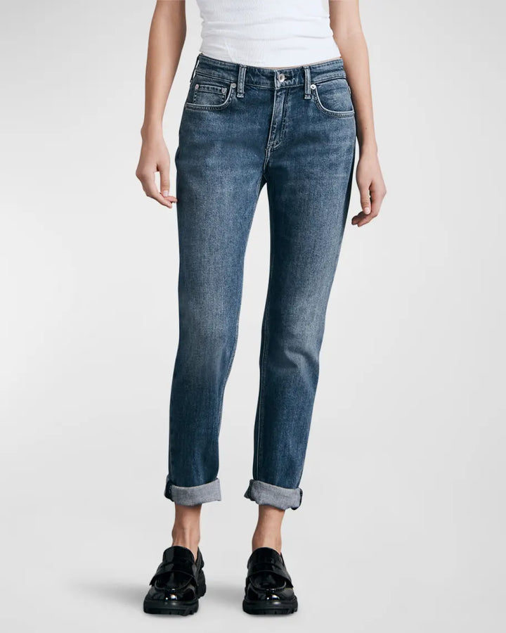 rag & bone Dre Low Rise Slim Boyfriend Jeans