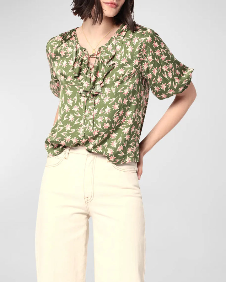 Joie Violet Floral Top